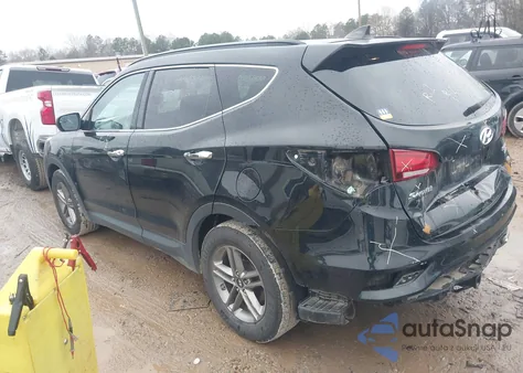 2017 Hyundai Santa Fe Sport 2.4L из США, поврежденный, VIN 5XYZUDLBXHG413596